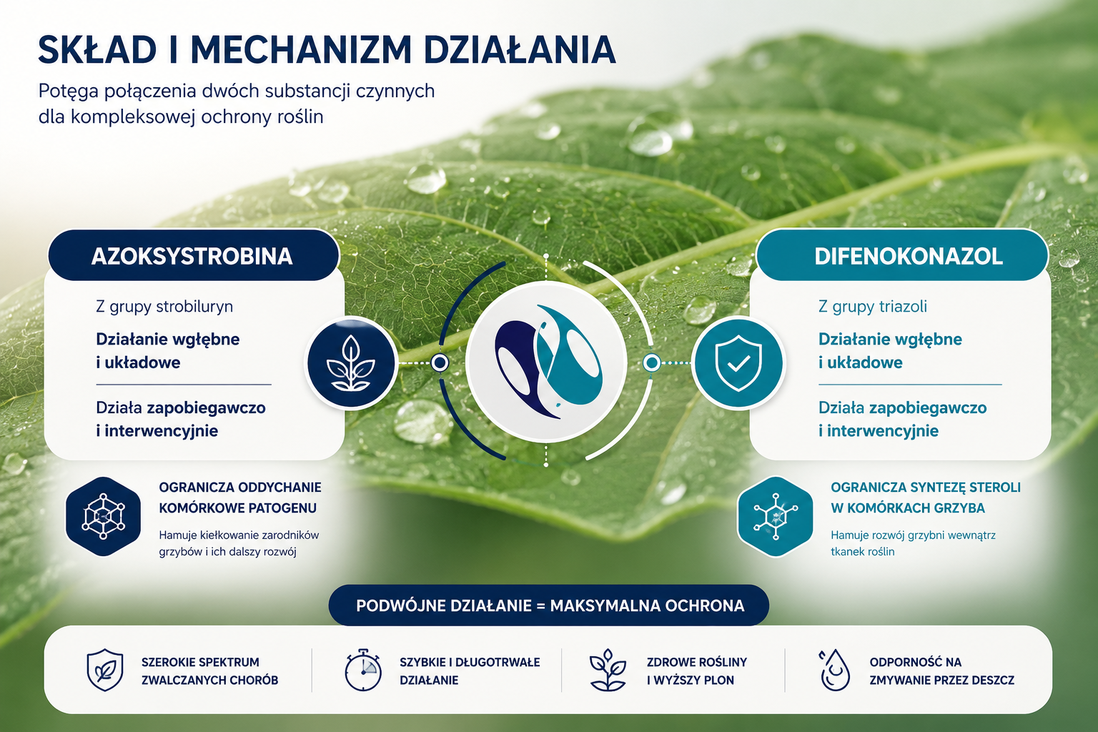 dwie substancje czynne